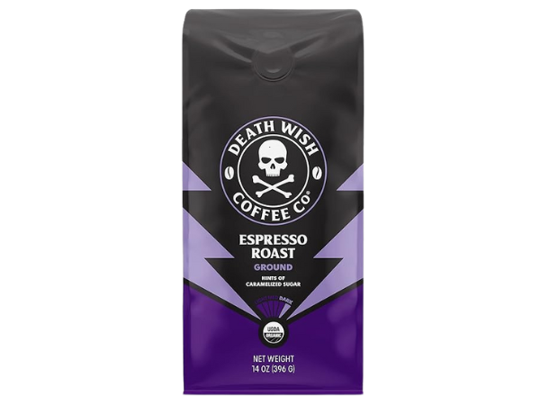 Death Wish Coffee Bold Espresso Roast Blend 1